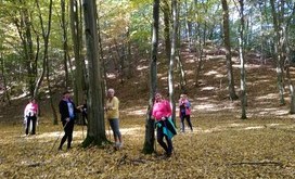 Jesienny rajd nordic walking - Goraj Zamek 20183