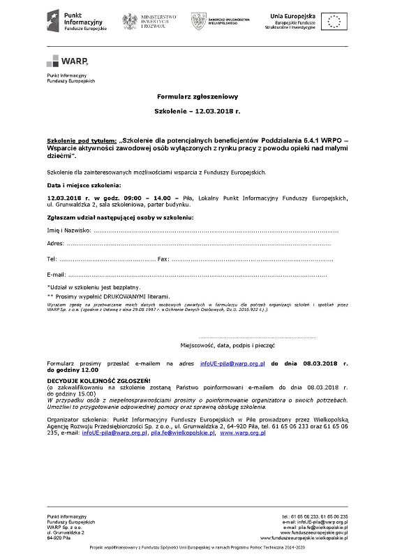 1. PIFE_PIŁA_formularz zgłoszeniowy_szkolenie_12.03.2018 r.jpg