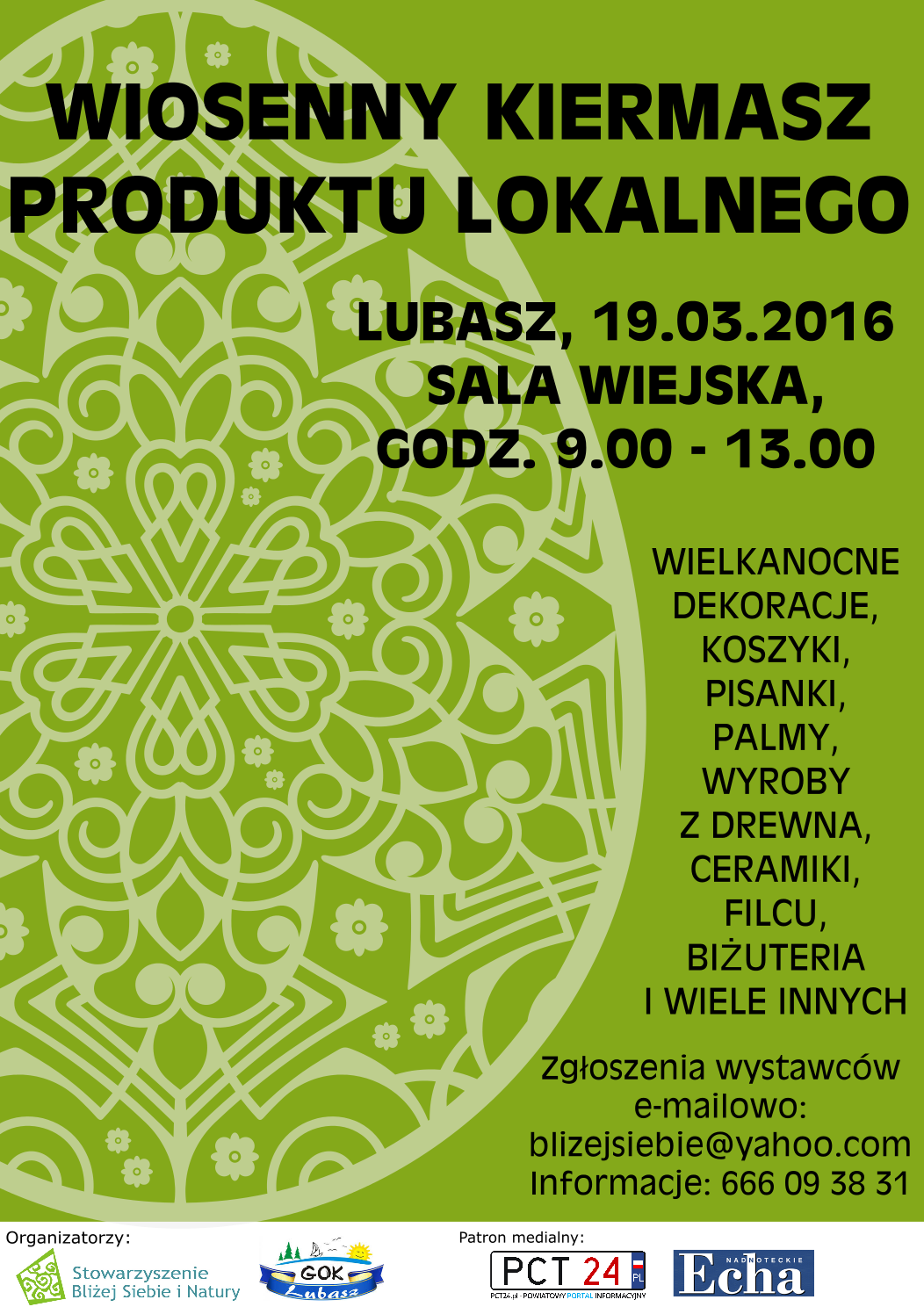 Wiosenny Kiermasz Produktu Lokalnego