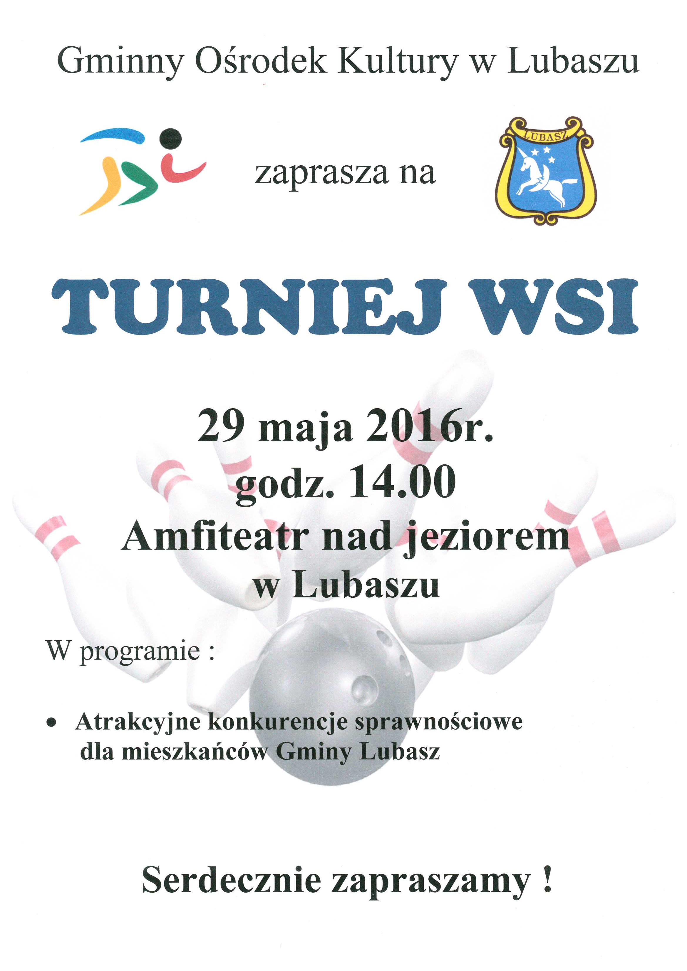 Turniej wsi plakat