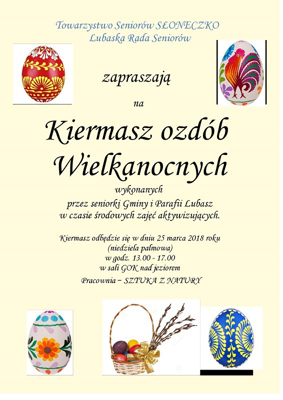Wielkanoc - Plakat Kiermasz