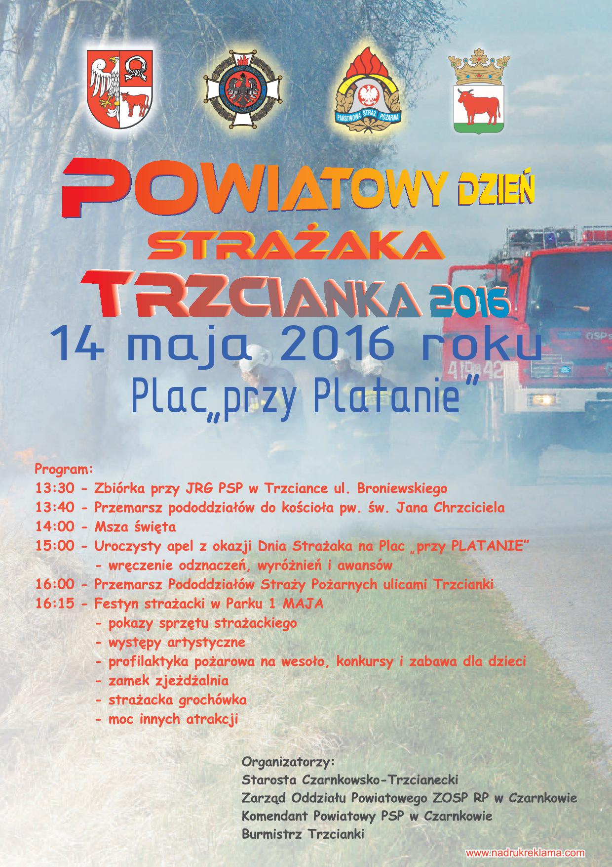 Dzień Strażaka plakat