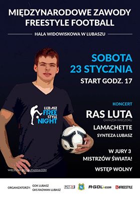 Plakat Lubasz Free Style Night