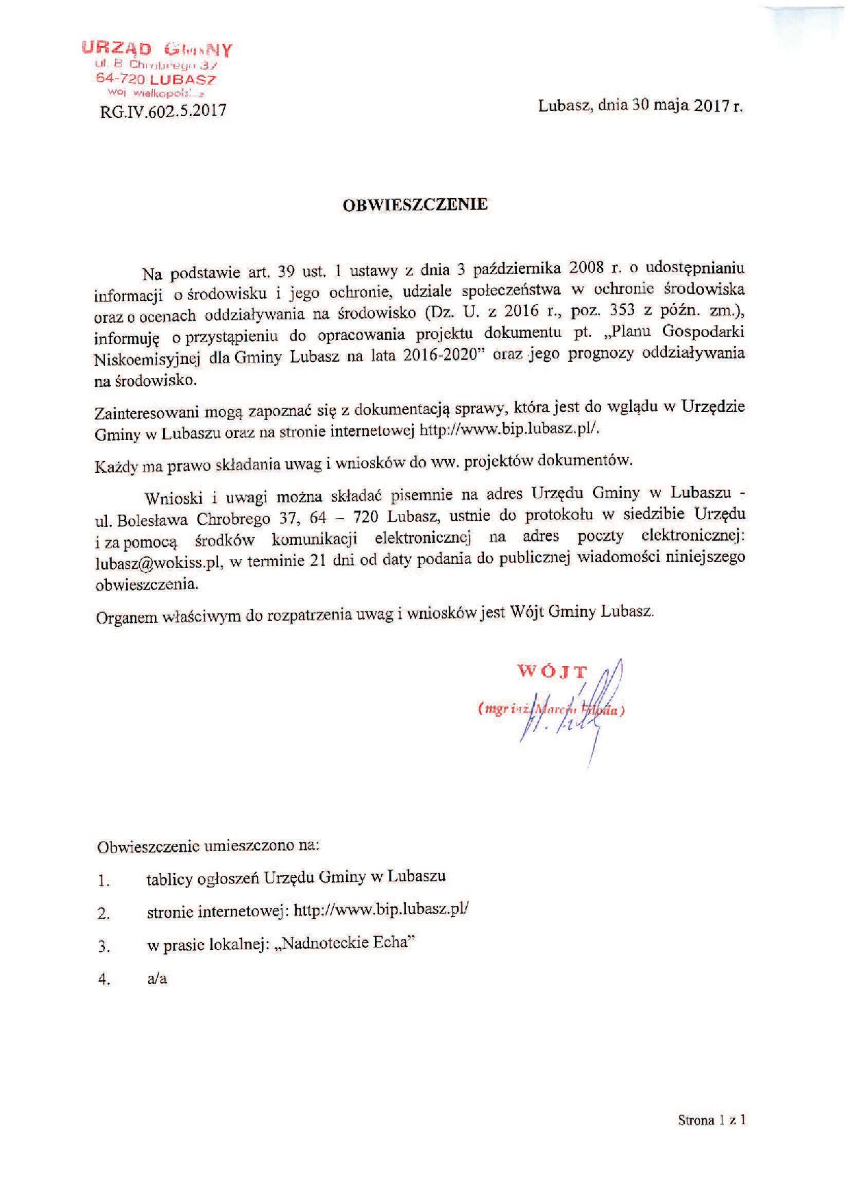 pLAN gOSPODARKI nISKOEMISYJNEJ