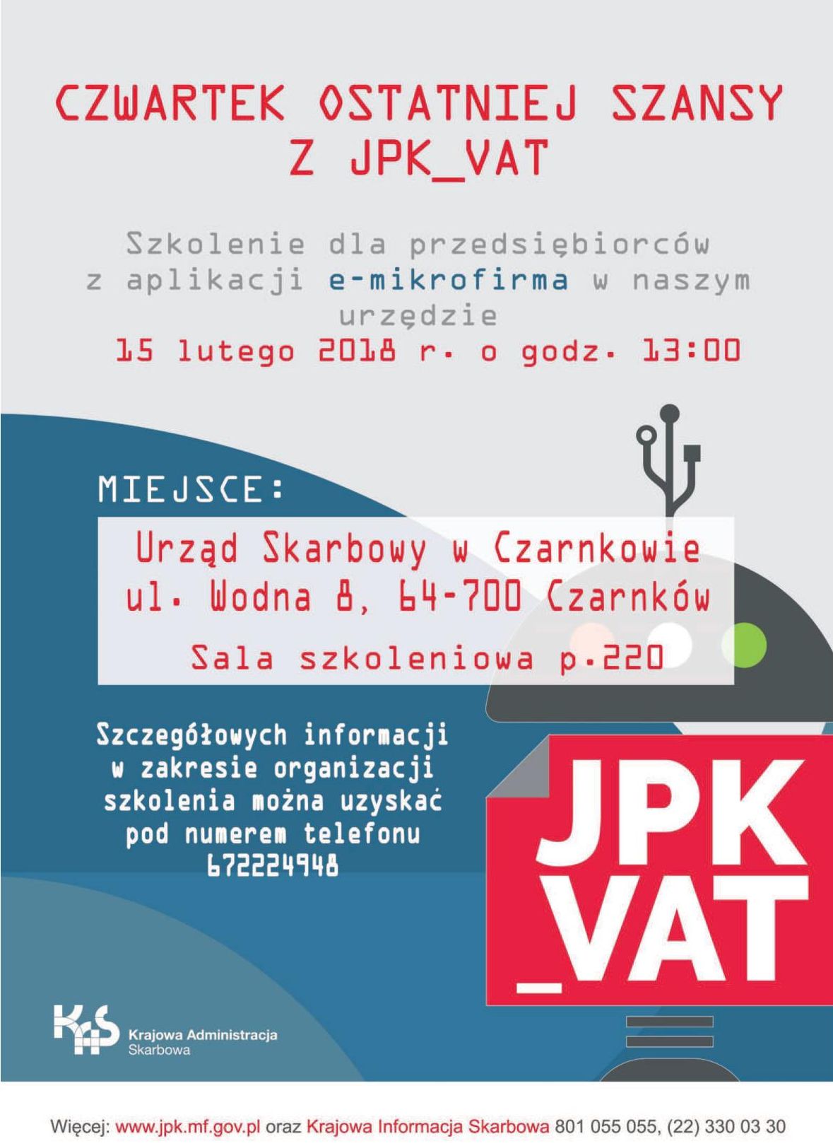Czwartek ostatniej szansy z JPK_VAT