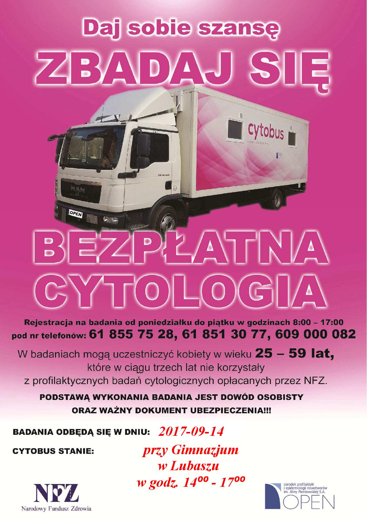 BEZPŁATNA CYTOLOGIA