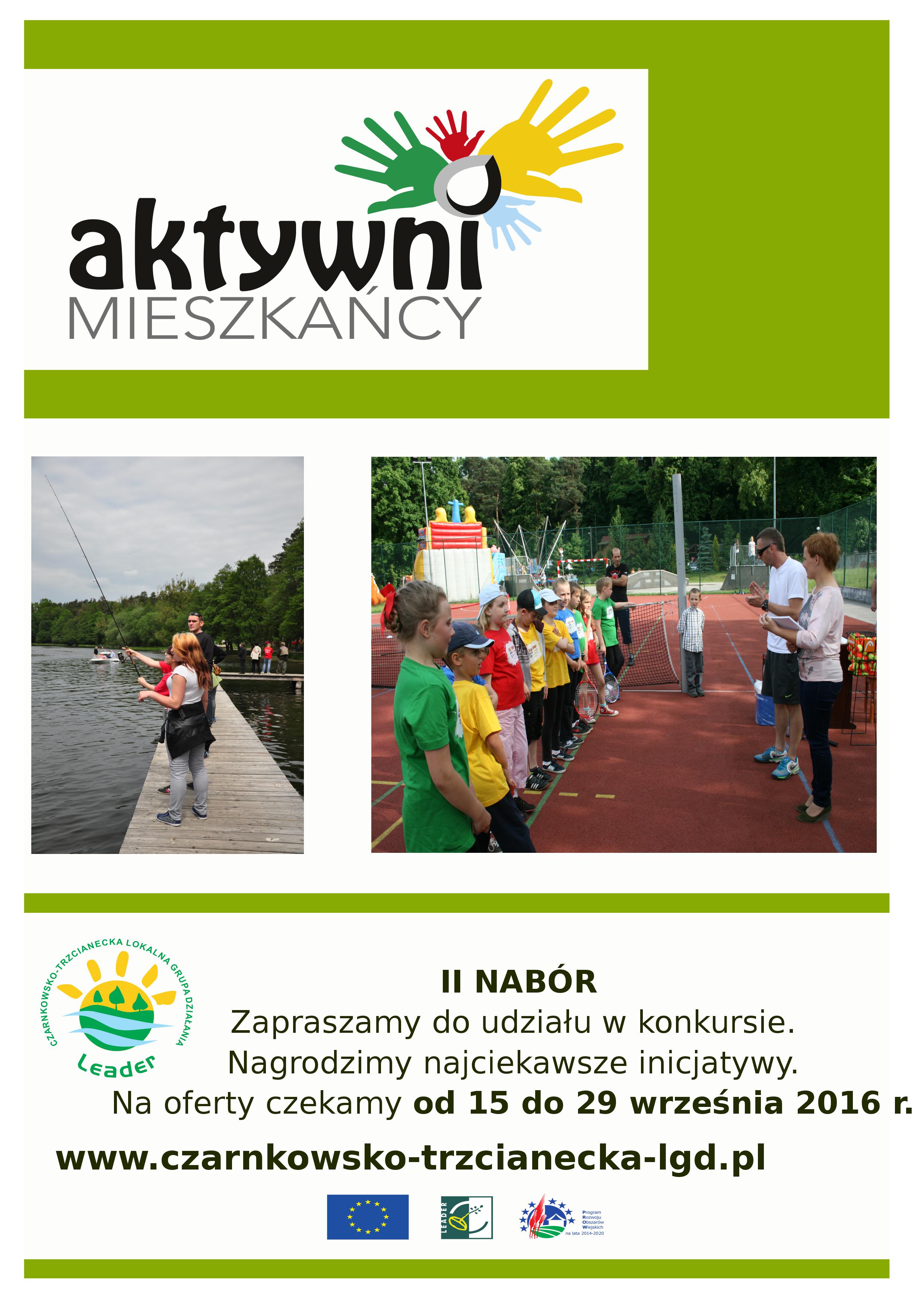 Aktywni mieszkańcy II plakat