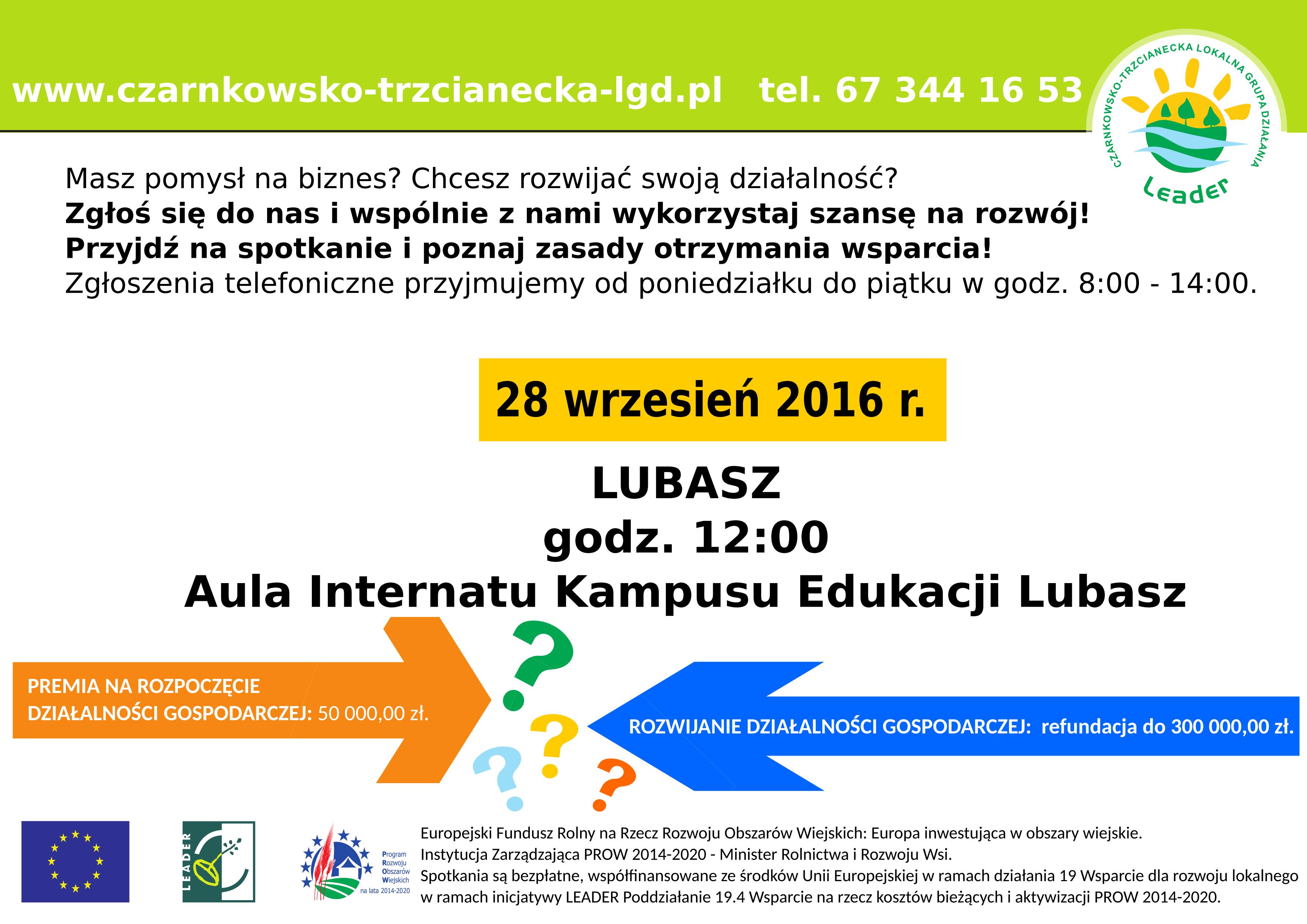 Spotkanie dla przedsiębiorców