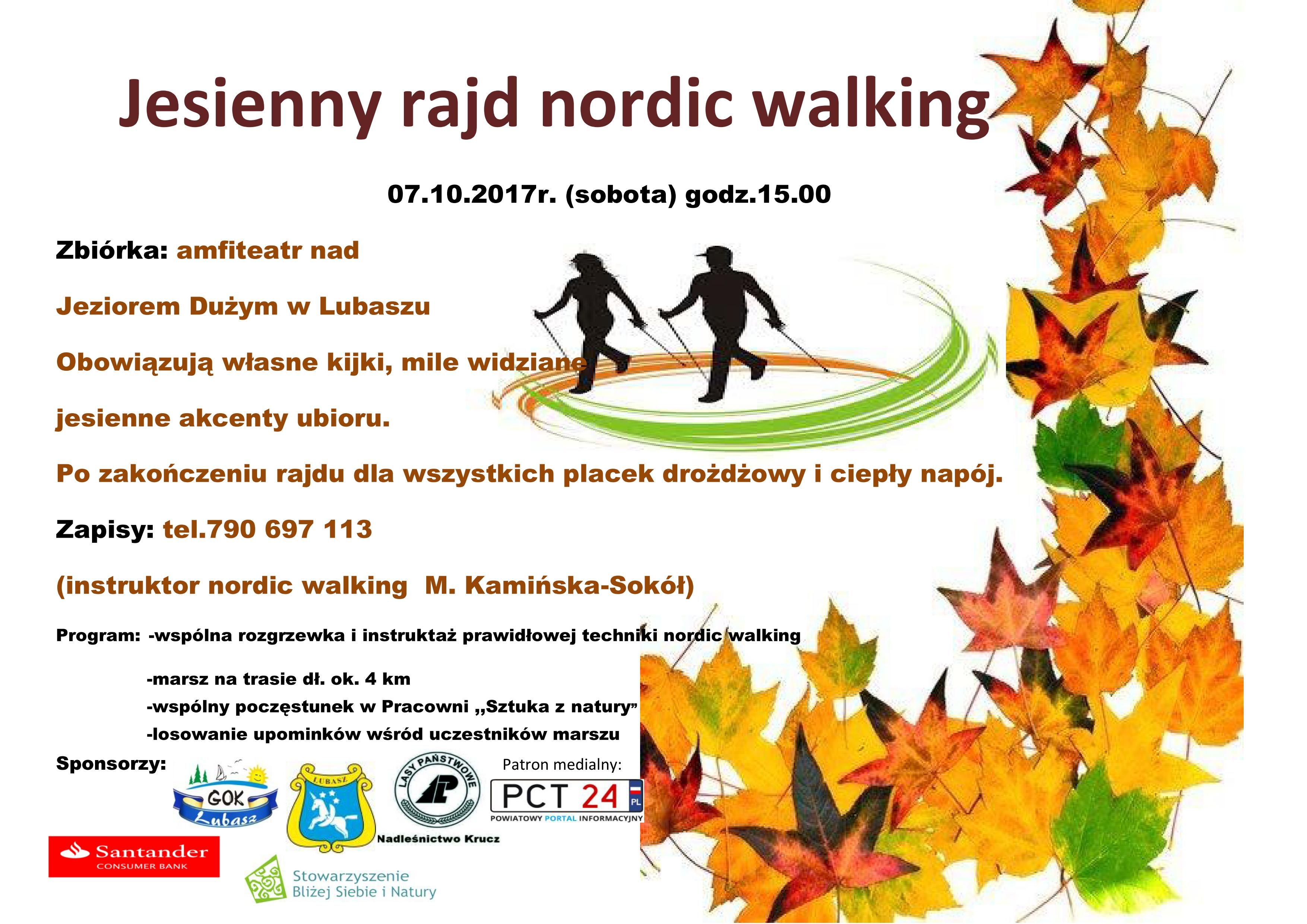 Jesienny Rajd Nordic Walking