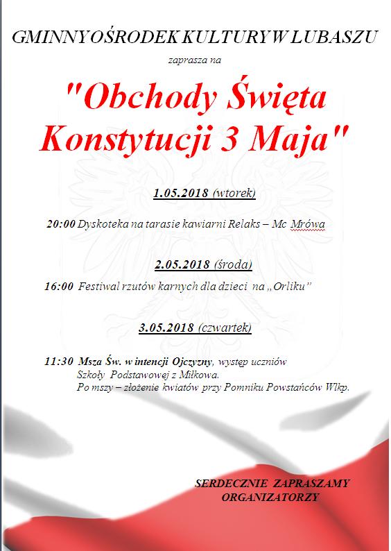 majówka 2018