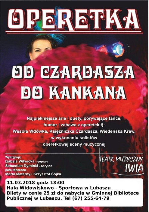 Operetka "Od czardasza do kankana"