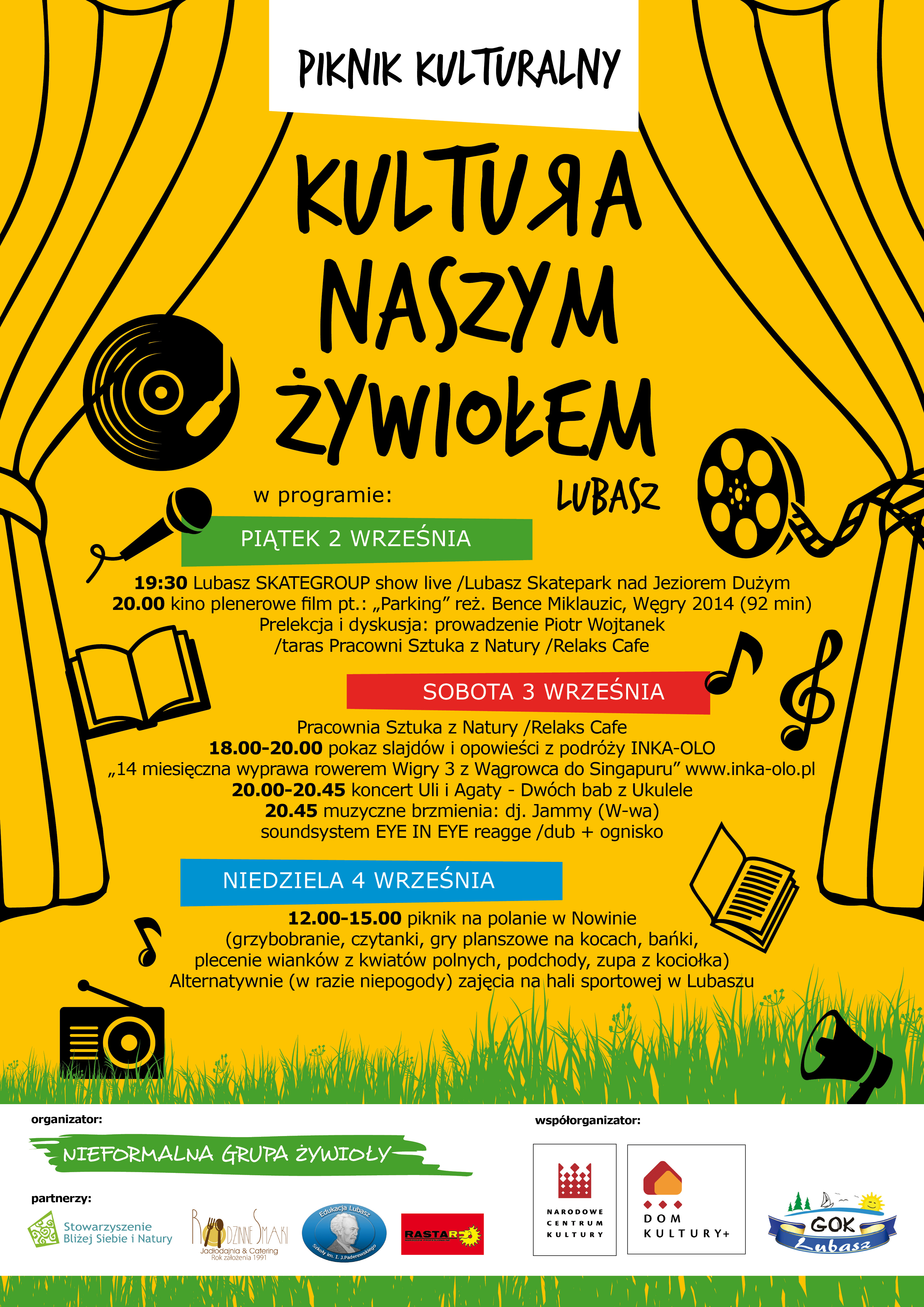 Kultura Naszym Żywiołem plakat