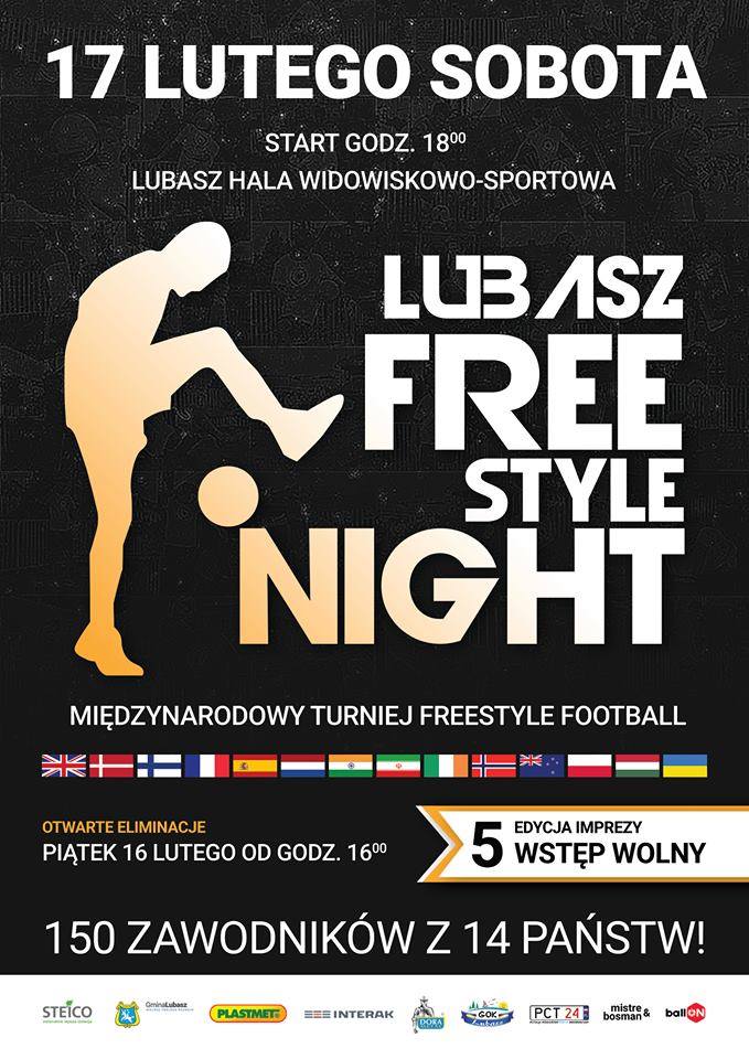 Lubasz Free Style Night plakat