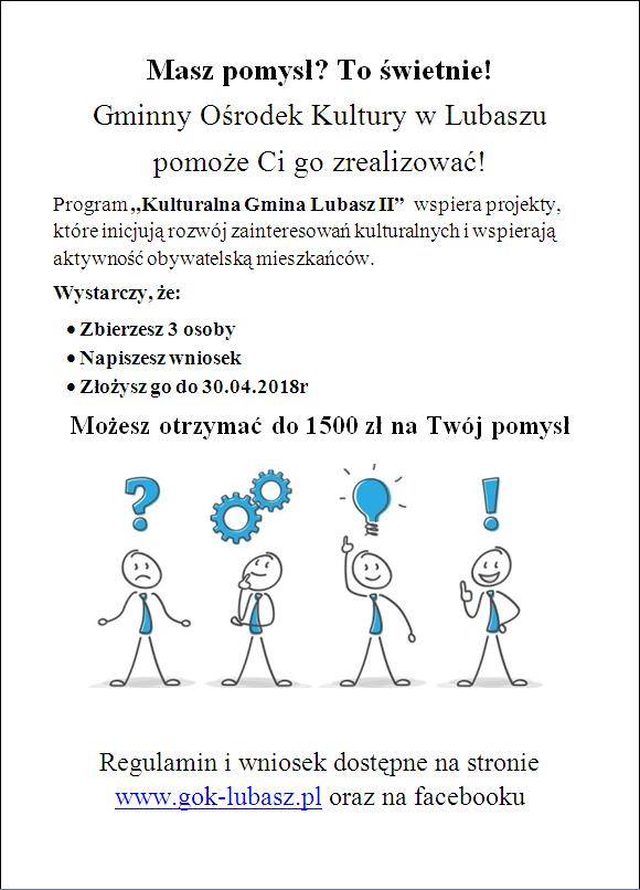 Kulturalna Gmina Lubasz II
