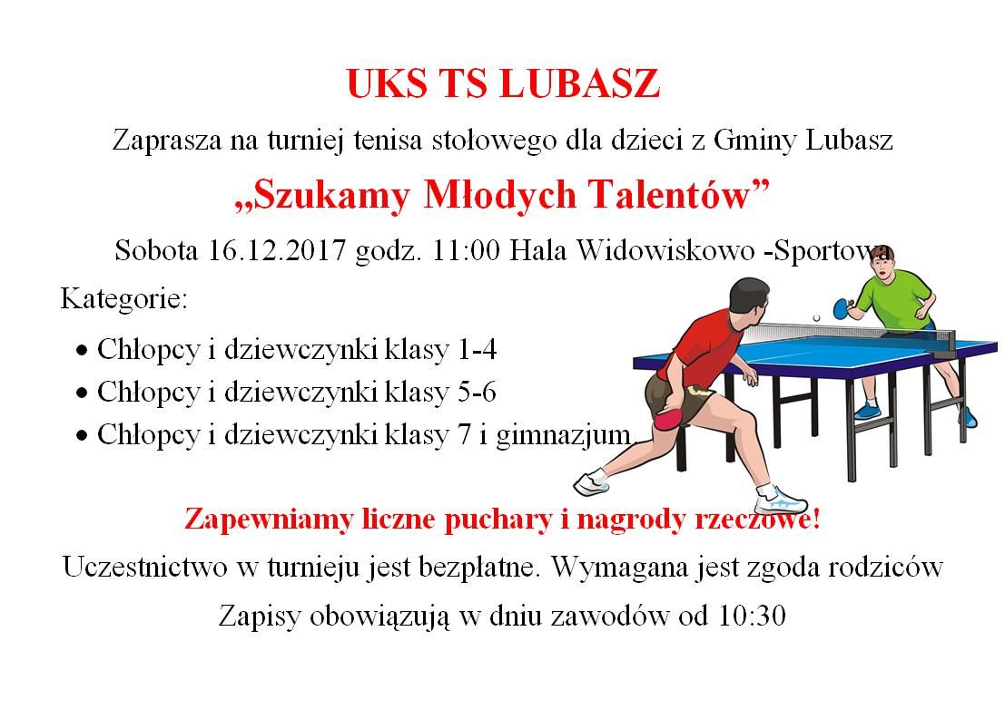 plakat Szukamy Młodych Talentów