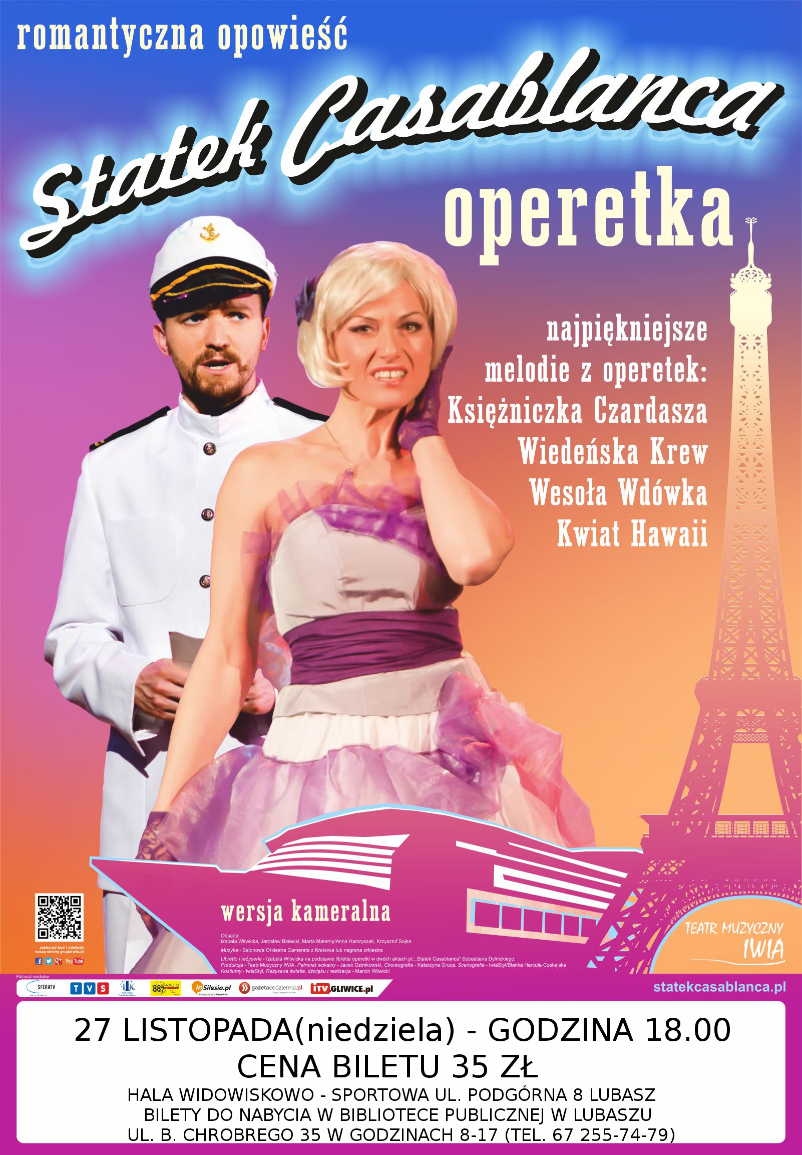 Statek Casablanca_ plakat