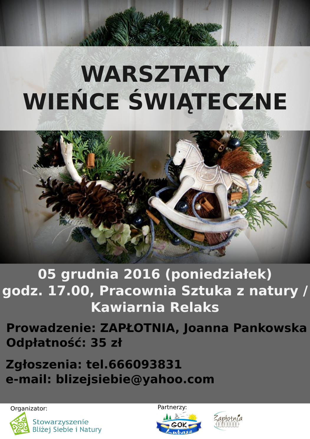 wieńce - plakat