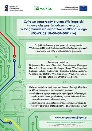 Cyfrowe samorzady -plakat