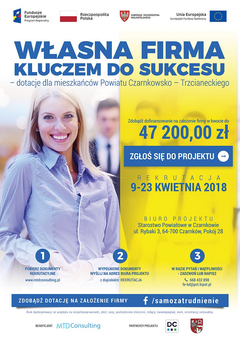 wlasna firma plakat