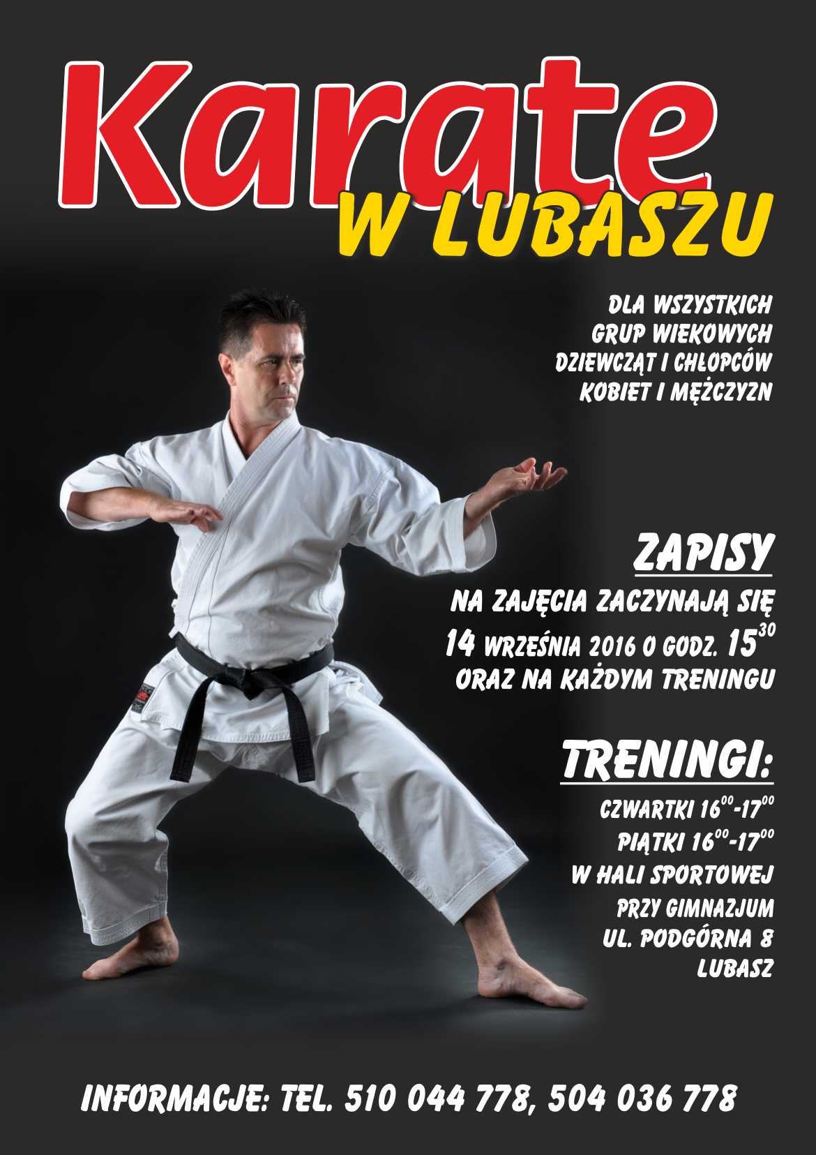 Karate- zapisy