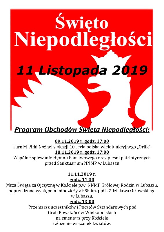 Plakat 11 Listopada 2010