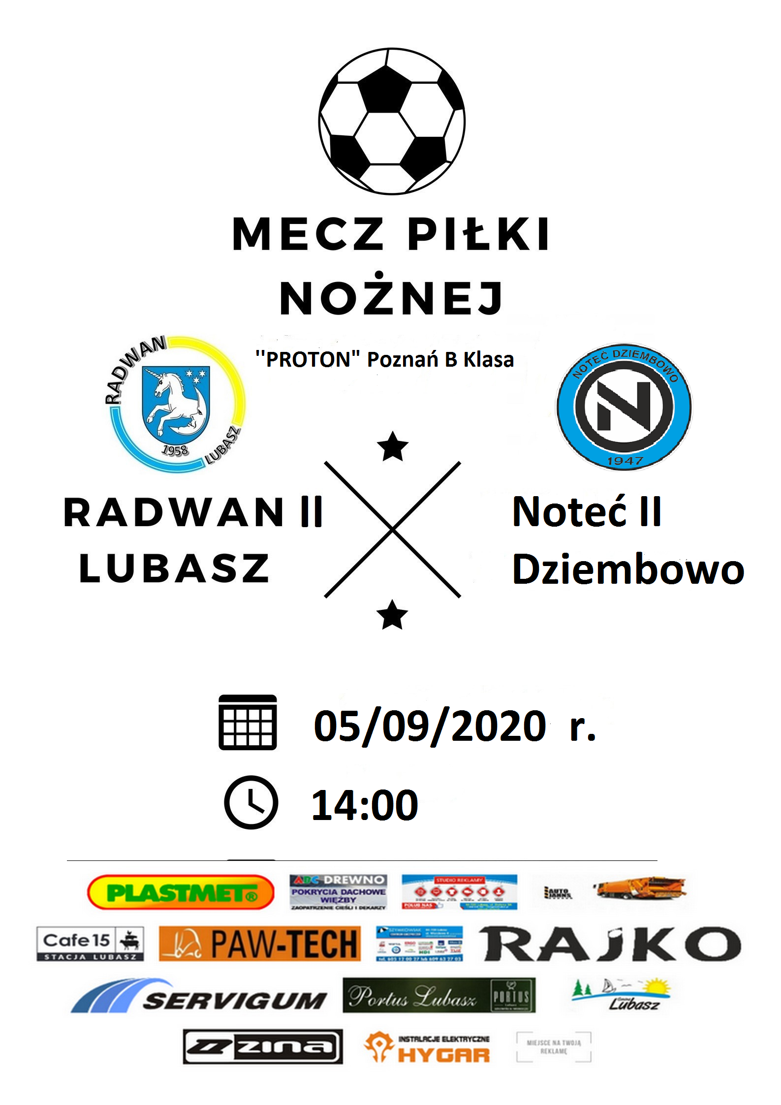 Mecz Lubasz Dziembowo