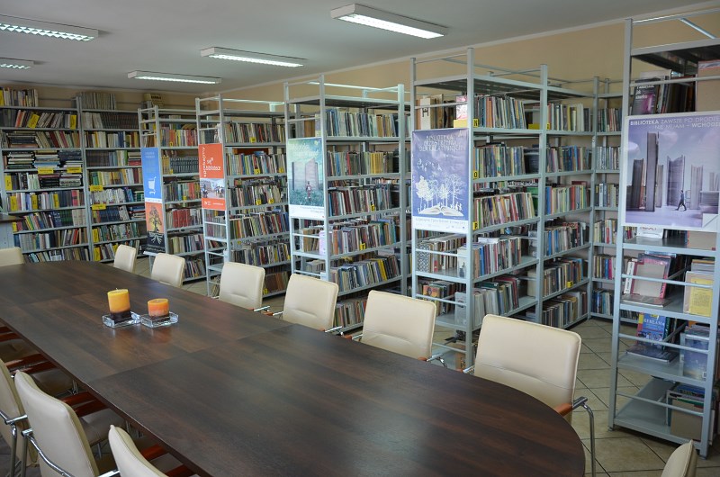 Wnętrze biblioteki
